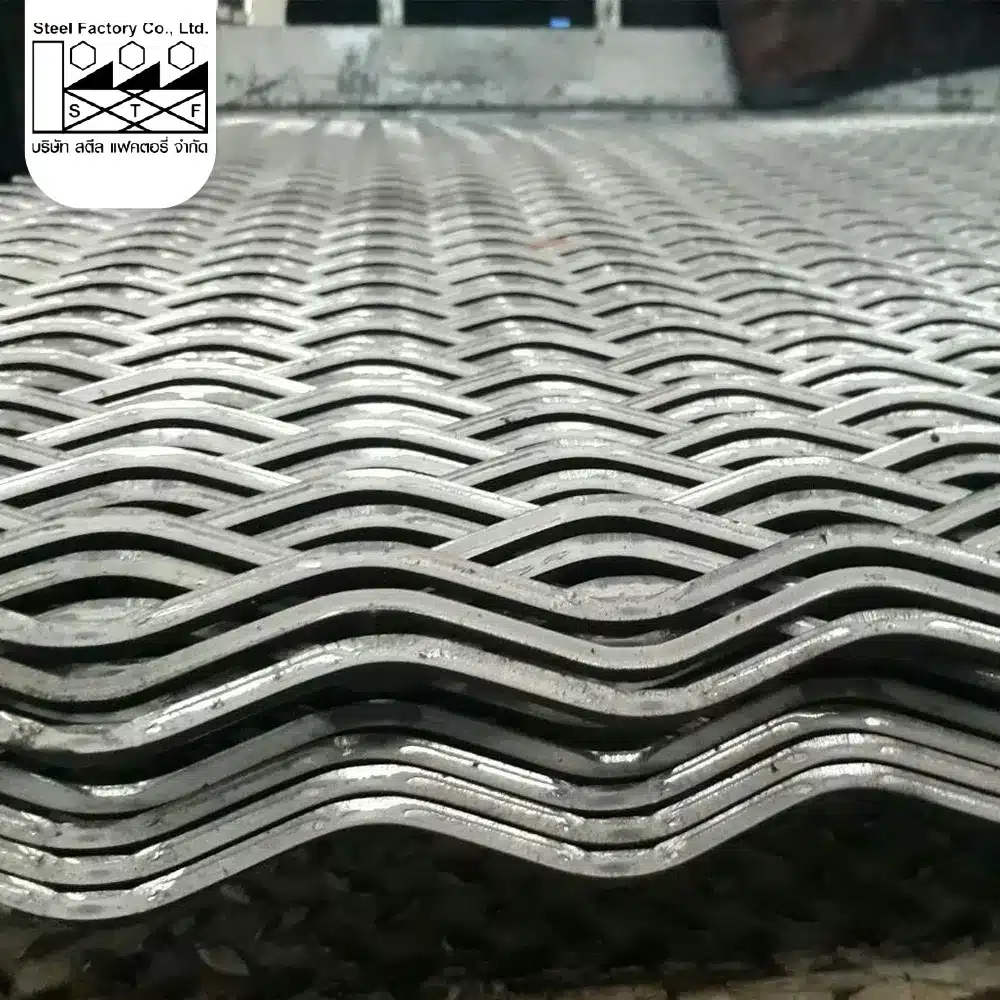 ตะแกรงสแตนเลสฉีก (Expanded Stainless Steel Mesh)